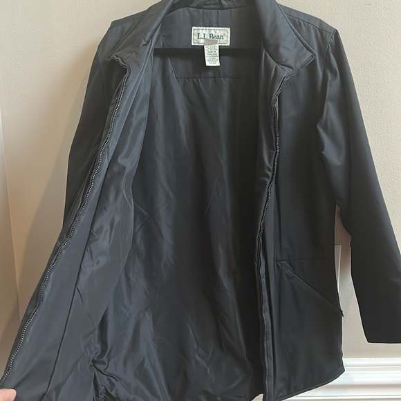 LL Bean Womens Black Primaloft Insulated Jacket Size Large - Picture 8 of 8